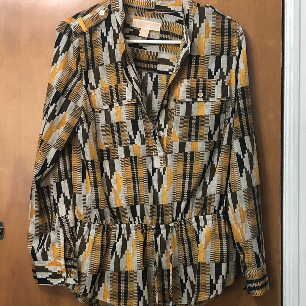 Michael Kors blouse long sleeves